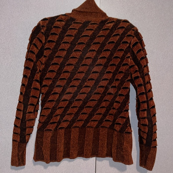 Angel design by sabri ozel, beautiful rust colored wool/acrylic sweater - Picture 2 of 5